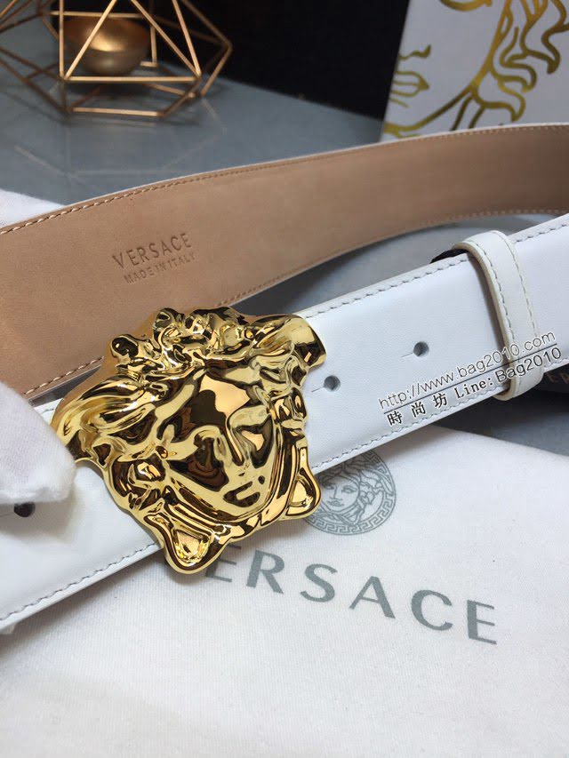 VERSVE男士皮帶 範思哲高端時尚皮帶 範思哲Versace美杜莎頭像裝飾  jjp1286